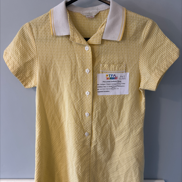 Summer Dress - Age 11 - M&amp;S (Button) (good condition)