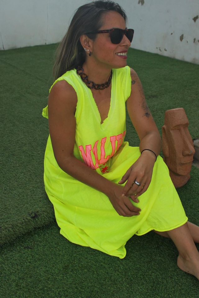 Vestido Malibu Amarillo