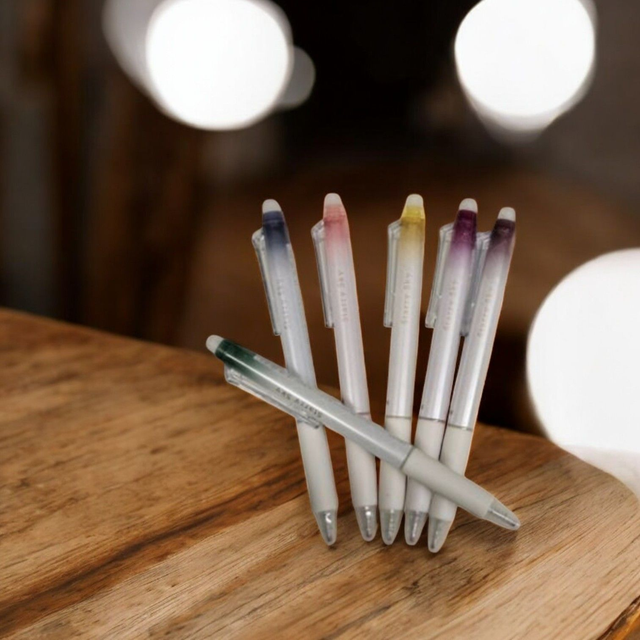 Radierbare Gel-Kugelschreiber Glitzer 