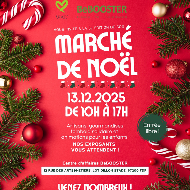 Marché de Noël Bebooster 