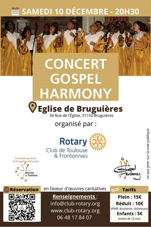 Place Concert Gospel 