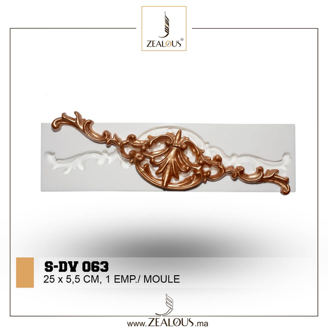 S-DV063 Cake Chocolate and Fondant Silicon Moulds