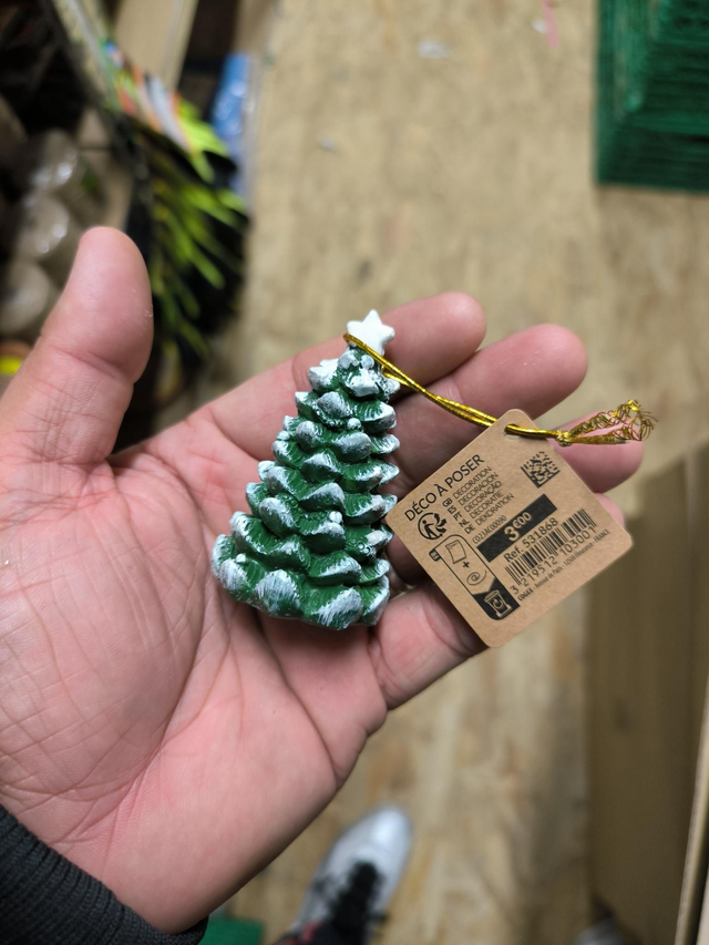 DECORATION RESINE NOËL 