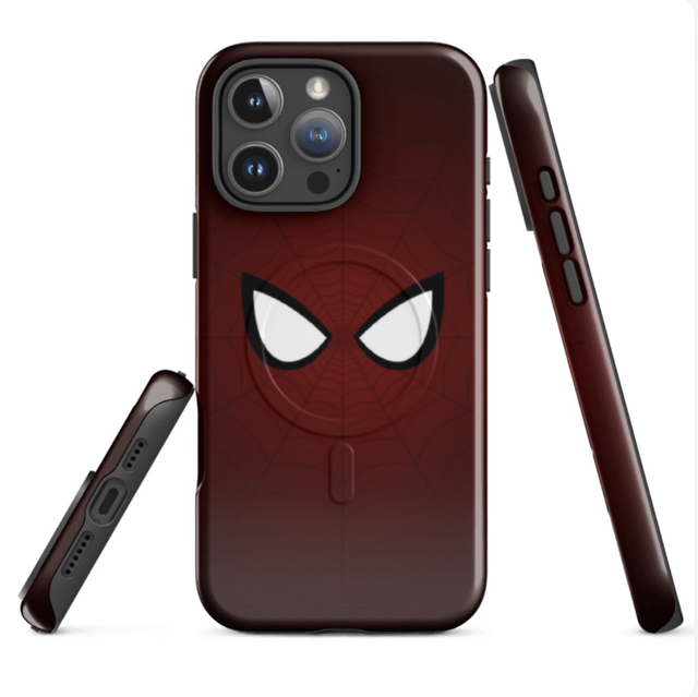 Marvel Spider-Man Logo MagSafe Tough iPhone Case