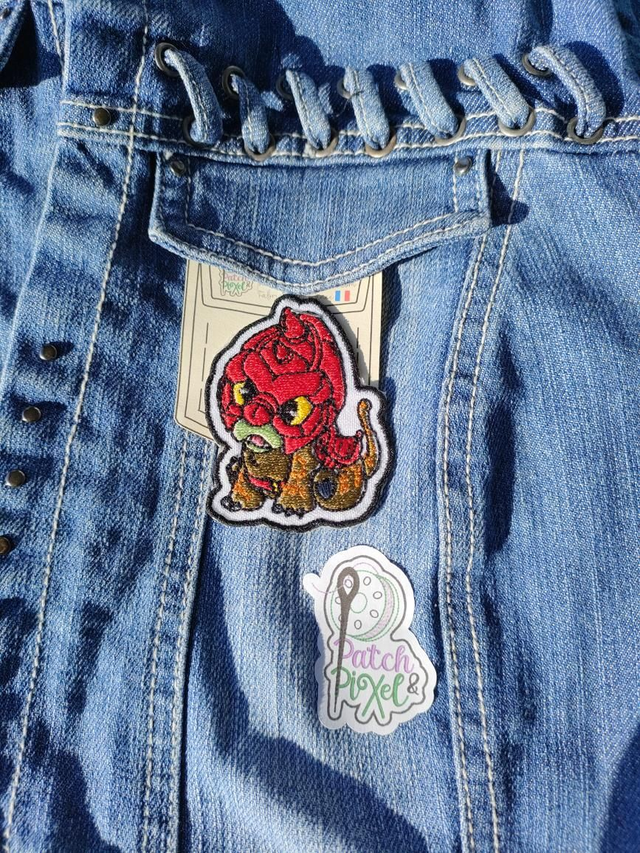 Tigre Gringer patch brodé 