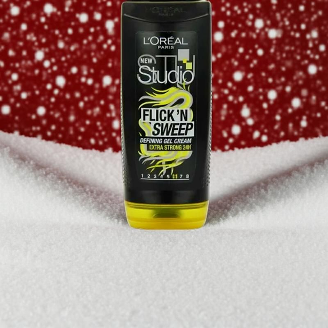 L'Oréal Studio Flick' N Sweep Extra Strong Hair Gel Cream | Hair Styling

