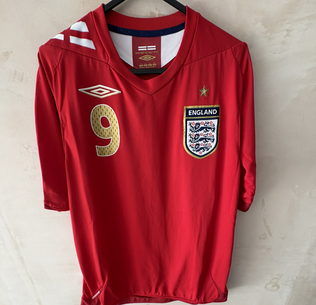 England Away Shirt 2006/08 Rooney 9