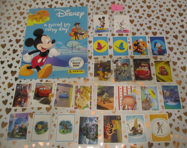 Disney EMPTY Sticker Book &amp; Selection Of Stickers (2)