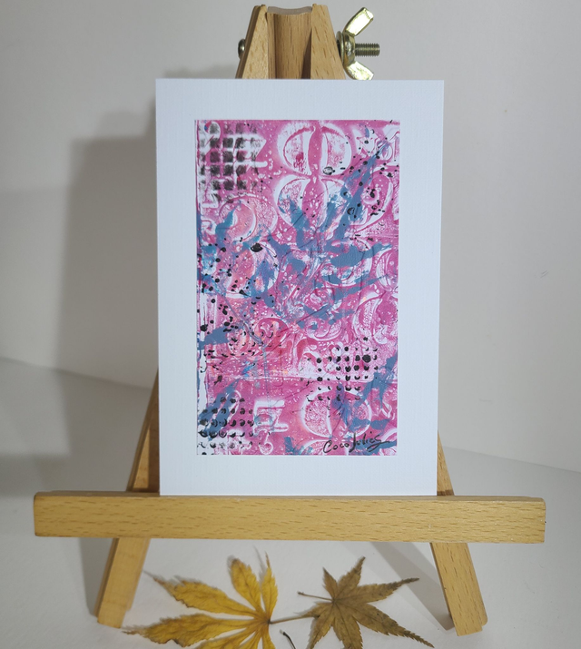 Carte végétale fait main