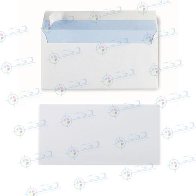 Buste mm. 220x110 pronte in 8 giorni: senza finestra, stampa quadricromia (prezzo con IVA)