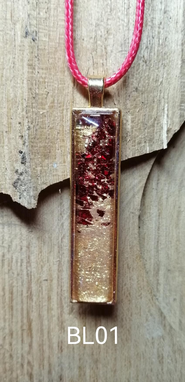 Collier BL01 Barre Long Mica 