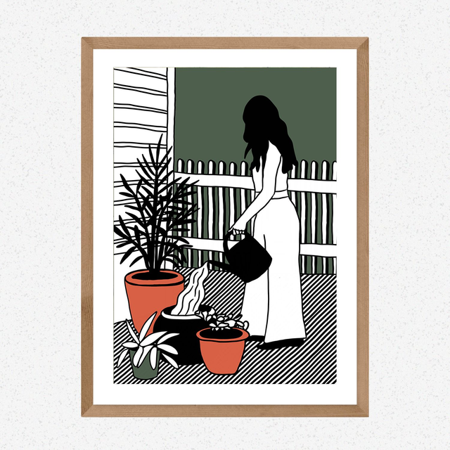 The Gardener Print