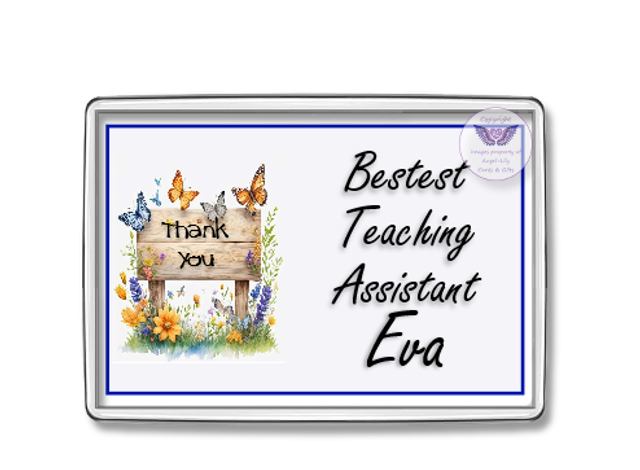 Schools Out Oblong Fridge Magnet FM09