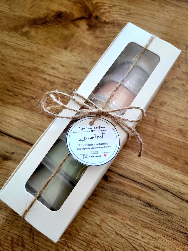 Coffret de 7 fondants parfumés
