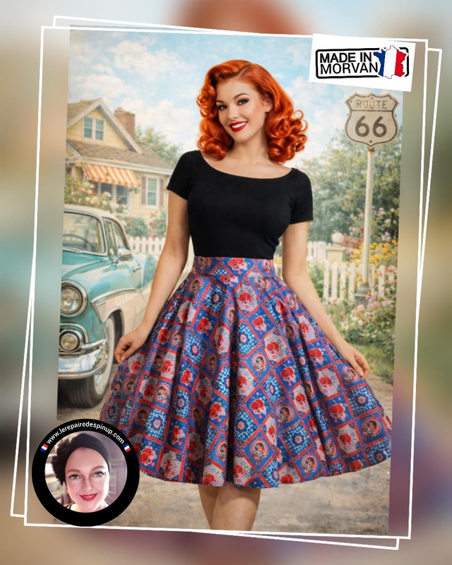 Jupe Modèle Fiona &amp; Dolly T44