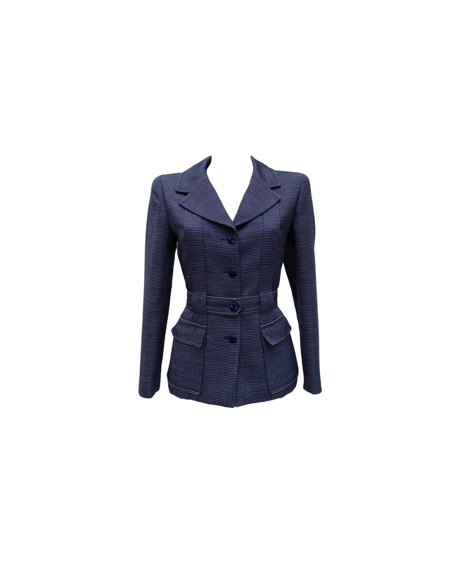 Chanel SS2001 - Veste marine 