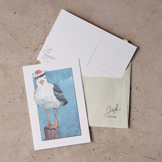 Carte postale - Bretagne - Le Petit Mousse