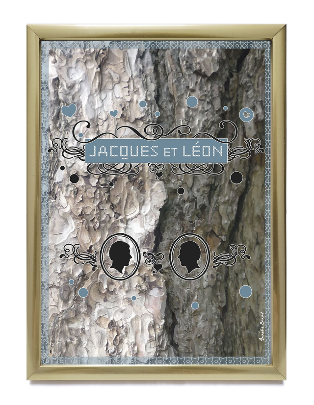 CENTRE DE TABLE 13 X 18 cm FLORE (CE-0012-P) personnalisable