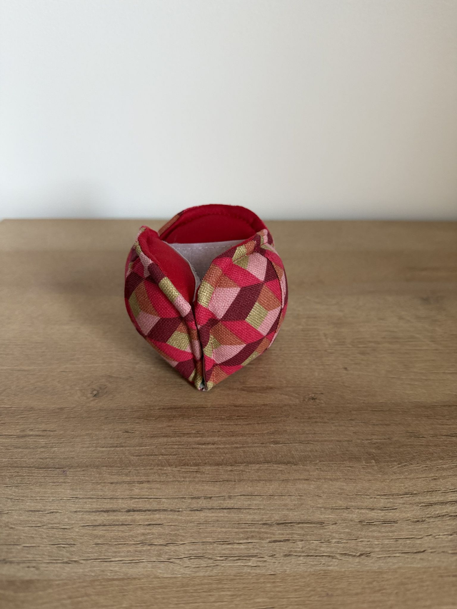 Balle avec tapis de léchage Rouge