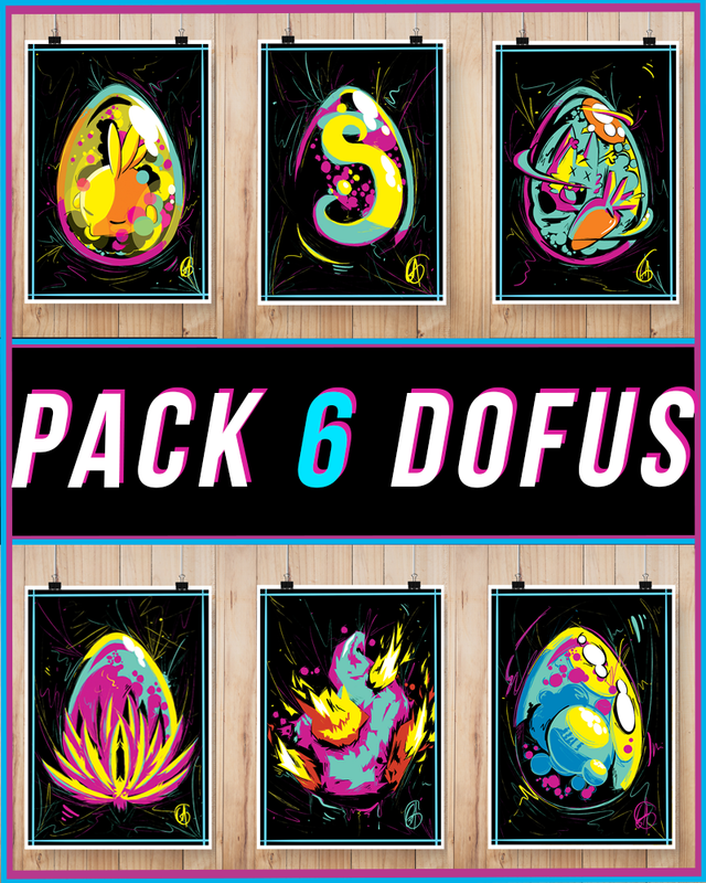 [G.A] · DOFUS PACK X6 POSTERS ·