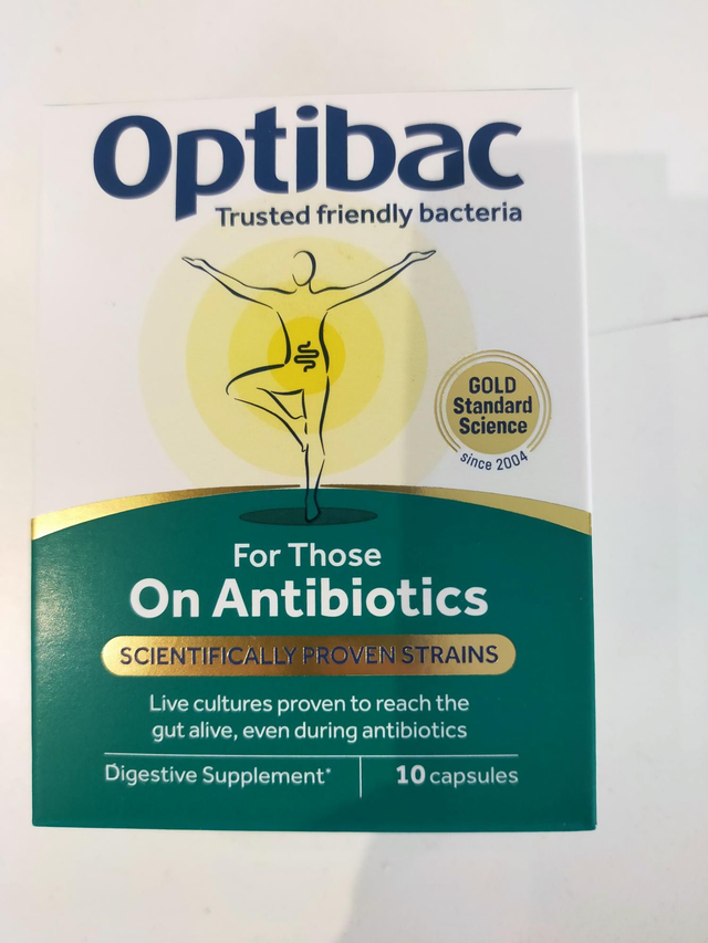 Optibac For Those on Antibiotics - 10 Capsules OPB-006