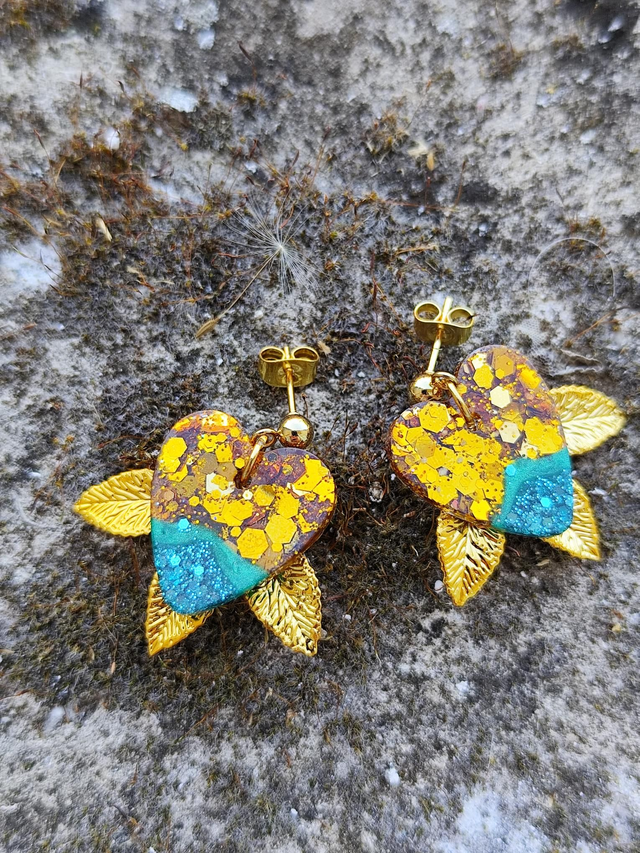 Boucles d'oreilles Cupidon taille S