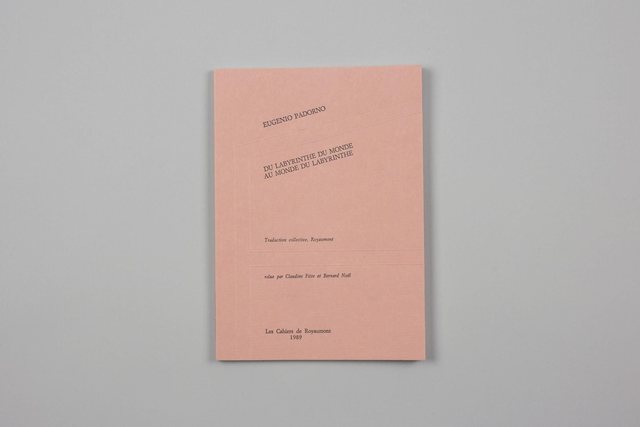 Du labyrinthe du monde au monde du labyrinthe