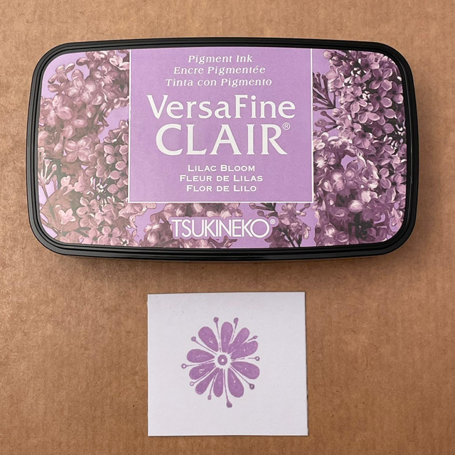 Versa Fine Clair Stempelkissen LILAC BLOOM