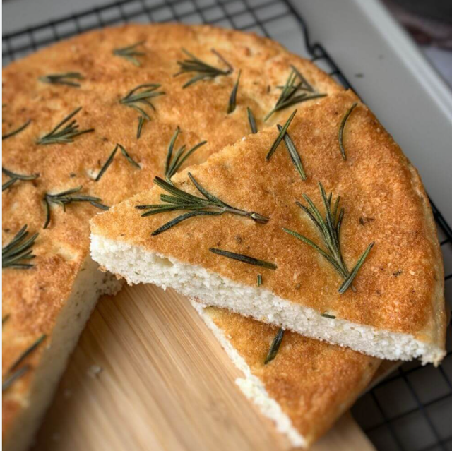 Focaccia Fit Keto - Feeling Ok