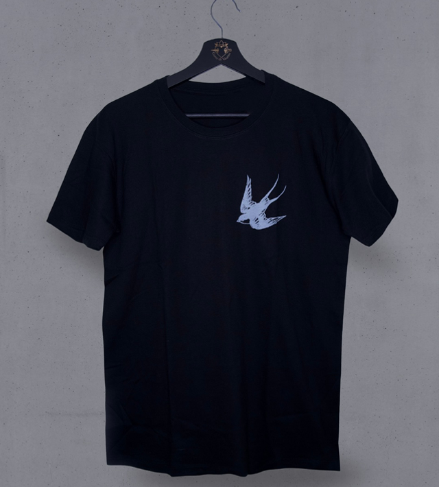 T-shirt “Hirondelle” Noir 