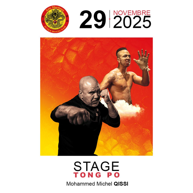 Stage chorégraphie cinéma avec Michel Qissi alias Tong Po "Kickboxer" - Samedi 29 novembre 10h30 à 12h00 - Azur Arena Antibes