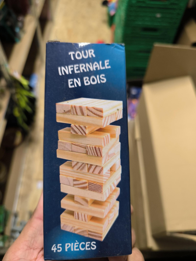 TOUR INFERNALE EN BOIS 45 PIECES 