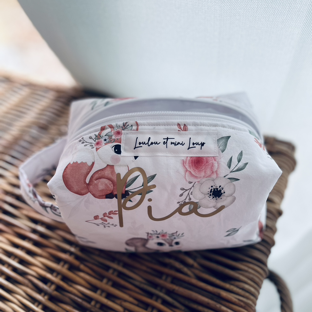 TA trousse de toilette FILLE personnalisé