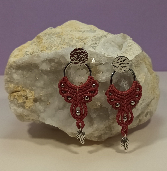 Boucles d&#039;oreilles Feuille