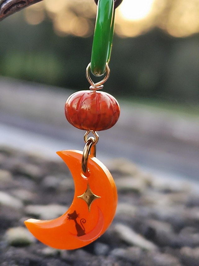 Boucles d'oreilles 'Halloween Night'