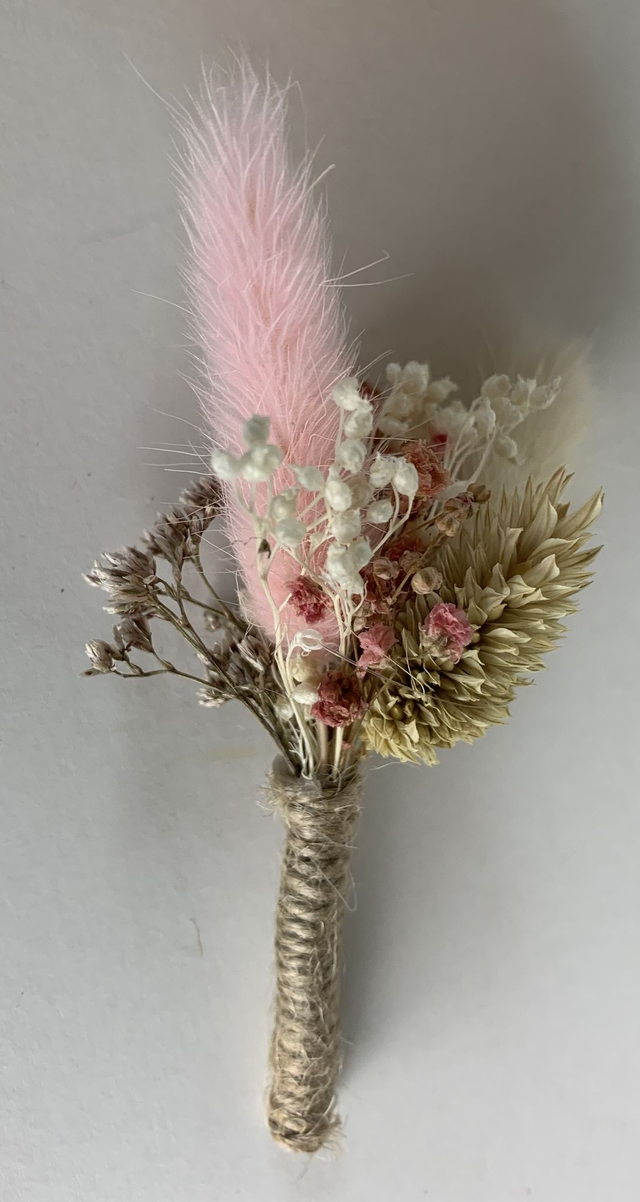 Boutonnière témoin ou garçon d'honneur