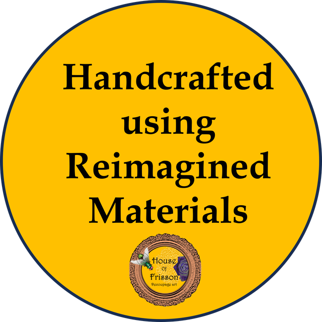 "Retreat is my Revenge" Maroon Upcycled Trinket Dish - House of Frisson