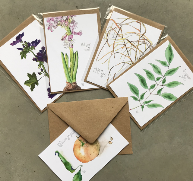 Carte avec enveloppe