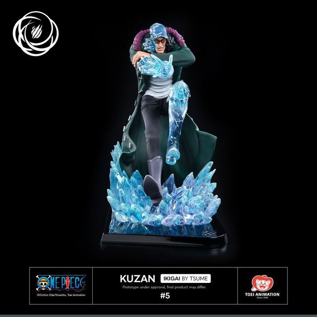 Kuzan (Aokiji) - One Piece - Statua Ikigai Tsume Art 1/6 (38cm) 🧊🚲(Anche a rate! 👇)