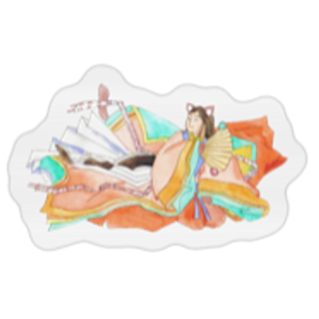 Autocollant "Nekonyôbo"