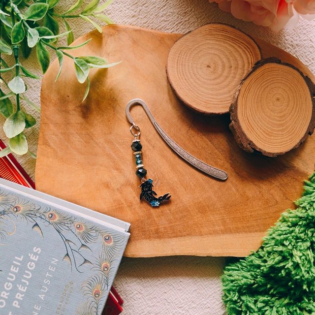 Marque-pages Carpe noir