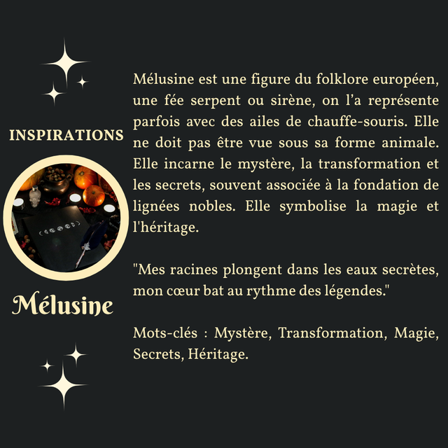 GRIGRIS - Boucles d'oreilles "Mélusine"