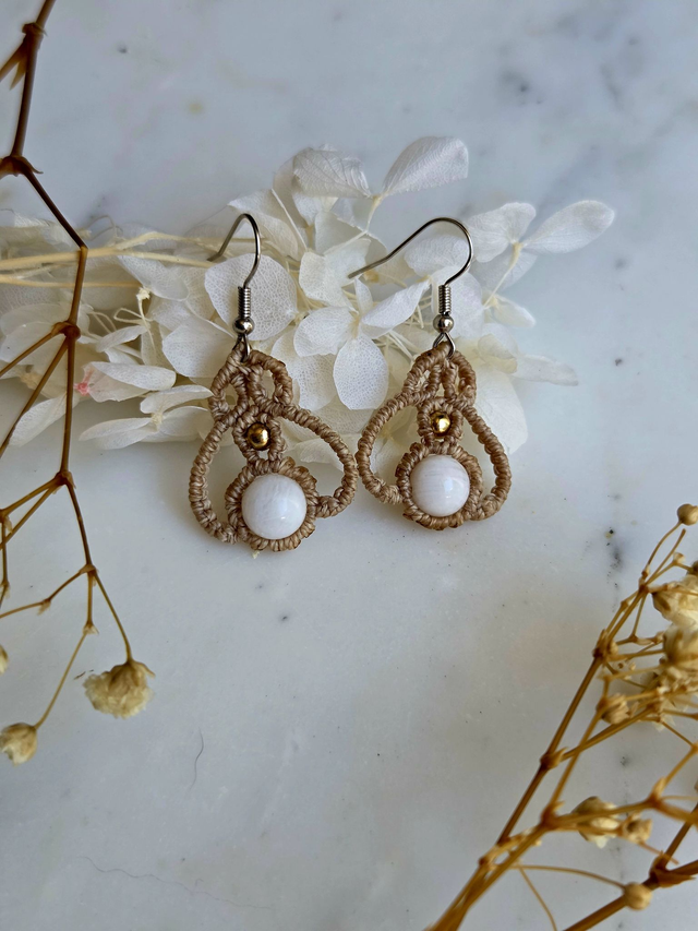 Boucle d'oreille Séléné