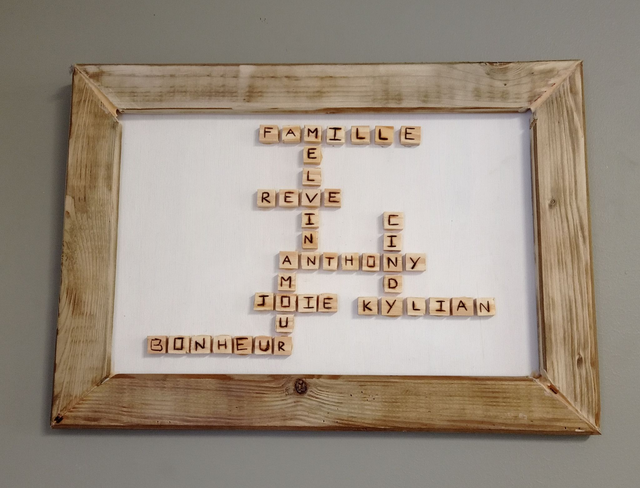 Tableau famille personnalisé