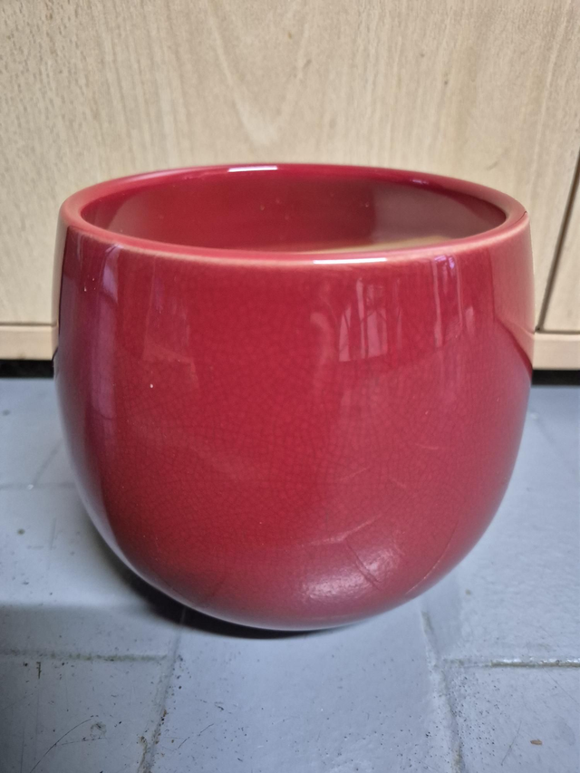 Cache pot déco boule diamètre 12cm