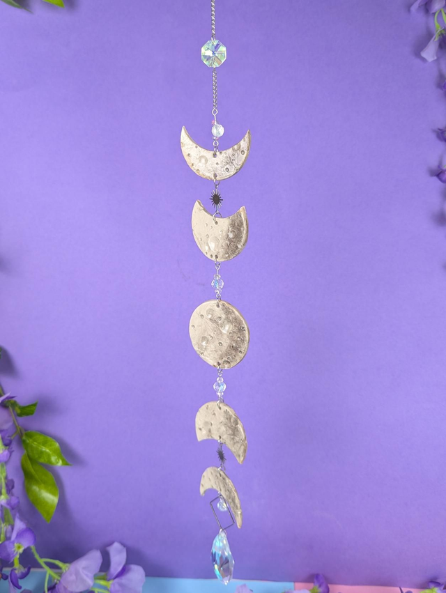 Moon Phase Sun catcher - clear