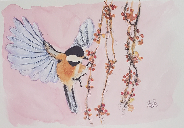 [1899] Oiseau en vol