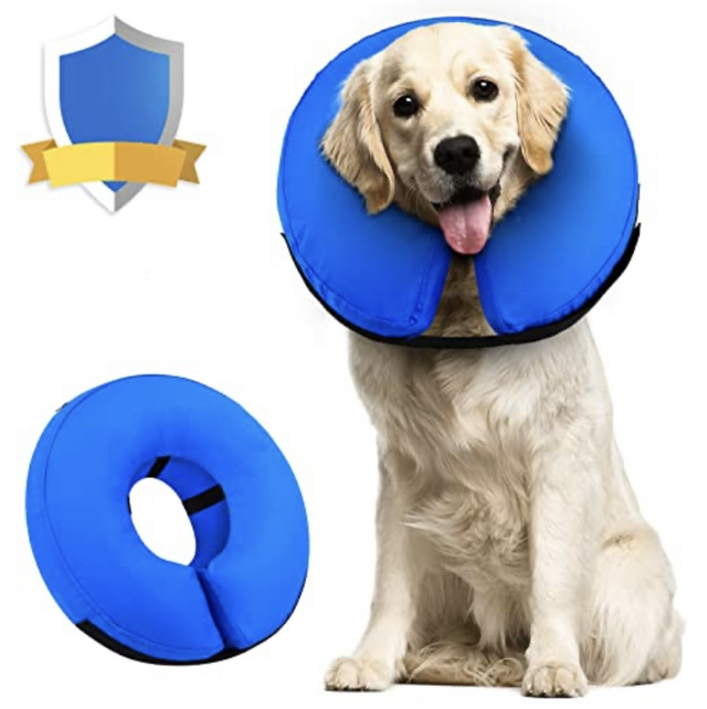 Inflatable Dog Cone - size Large