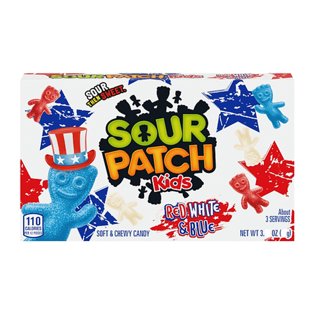 Sour Patch Kids Red White Blue 87g 