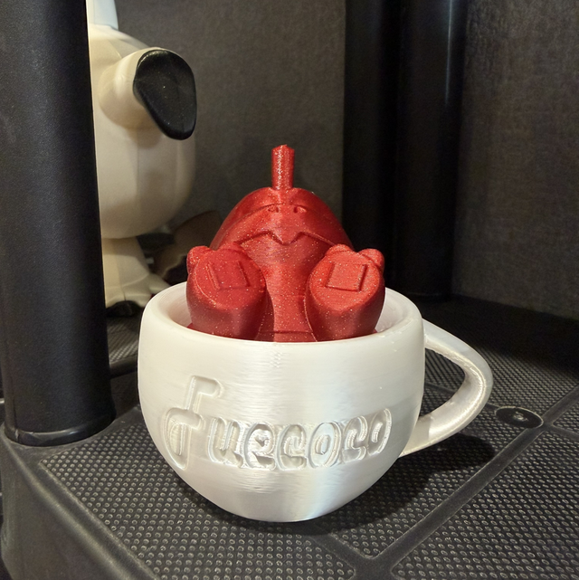 Fanart pla effetto multicolor o glitter